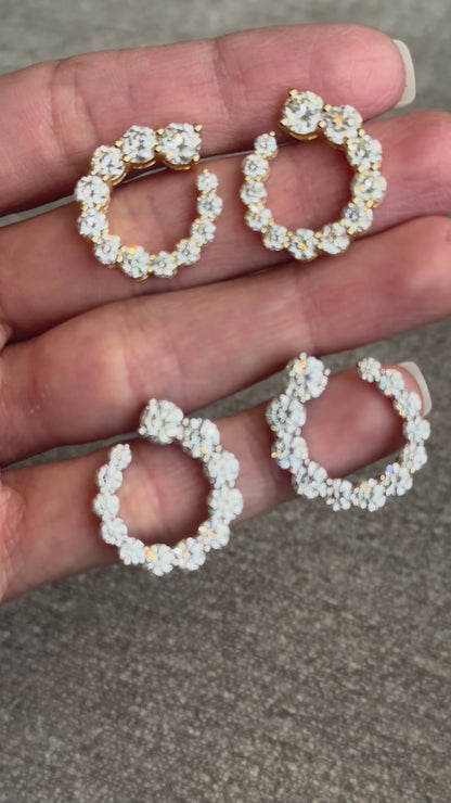 Radiant Halo Earrings