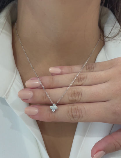 0.4CT Clover Necklace