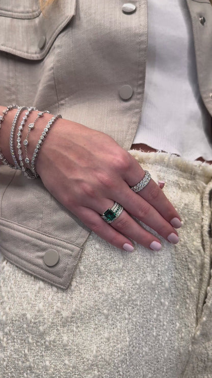 4CT Emerald Ring