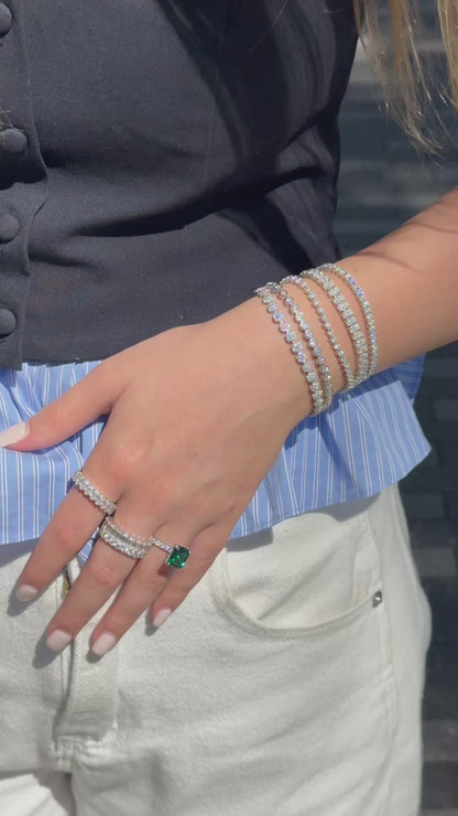 Oval Tennis Bracelet