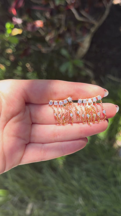 Drip Chain Earrings
