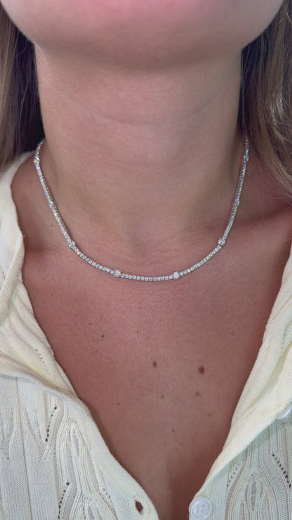 Starlight Tennis Necklace