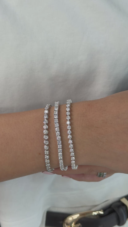 3-Prong Tennis Bracelet