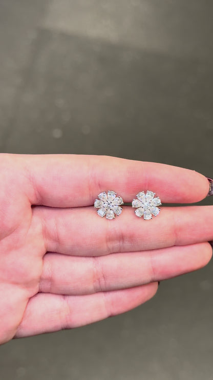 Petal Spark earrings