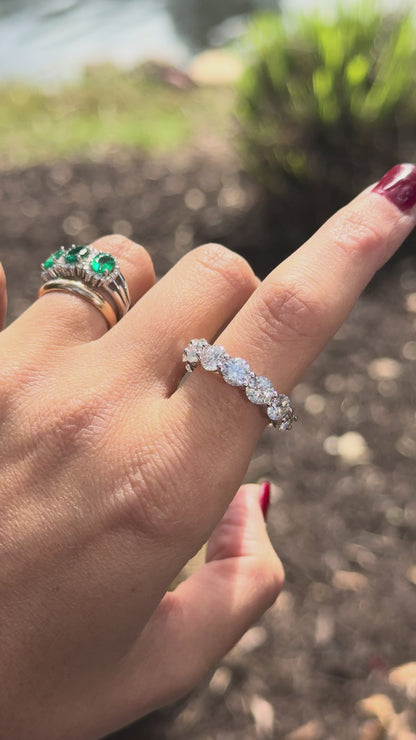 The Icon 5mm eternity band ring