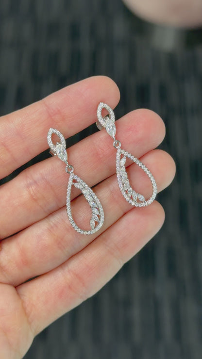 Eternal Teardrop Earrings